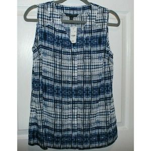 Brooks Brothers Sleeveless Button Up Size 6 NWT